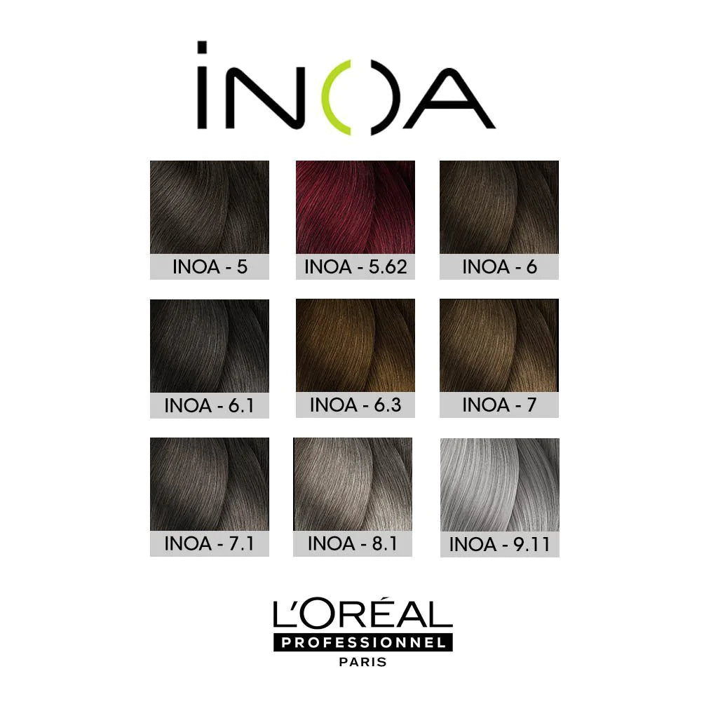 L'Oreal Professionnel INOA Ammonia-Free Permanent Hair Color Tube