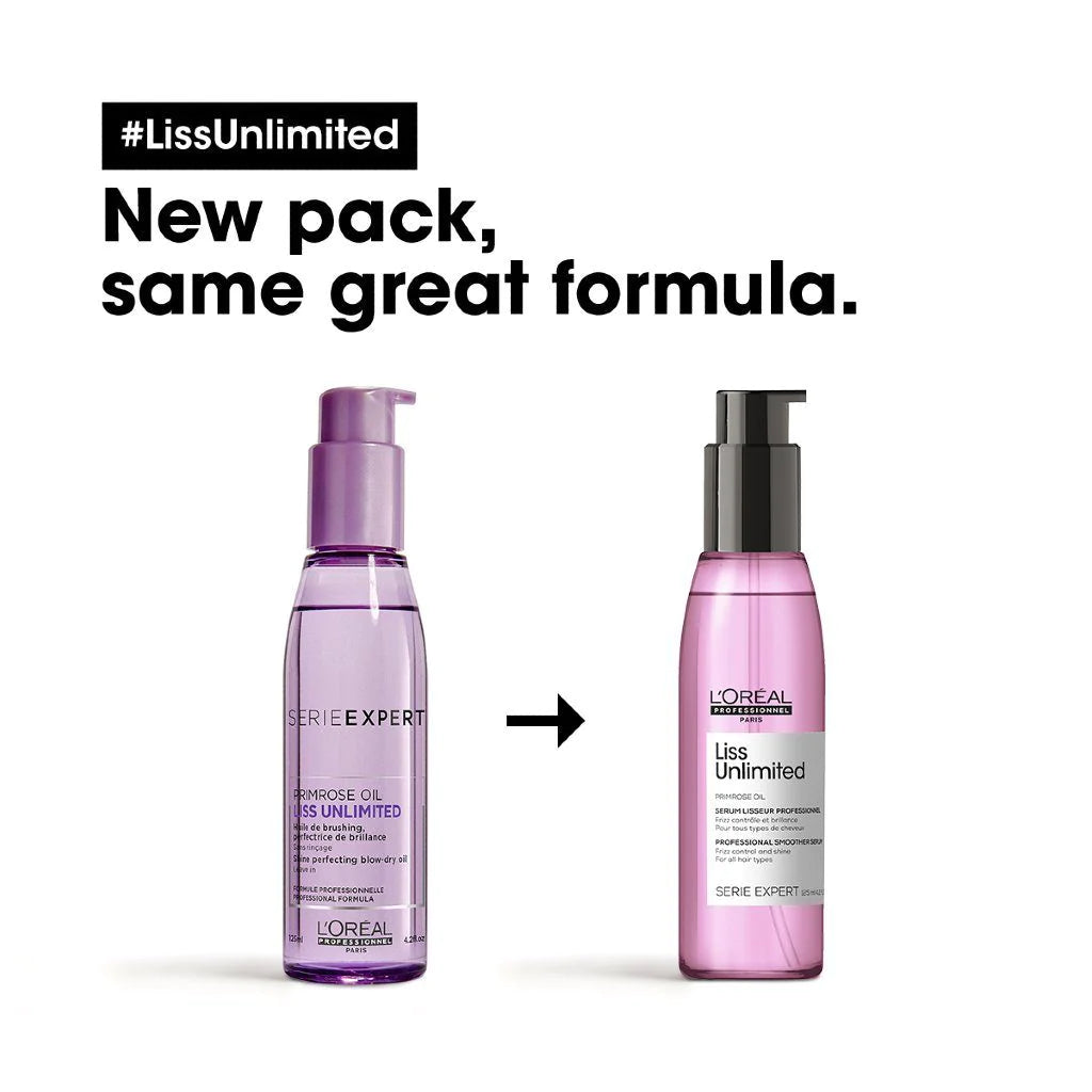 L'Oréal Serie Expert Primrose Oil Liss Unlimited Blow Drying Oil