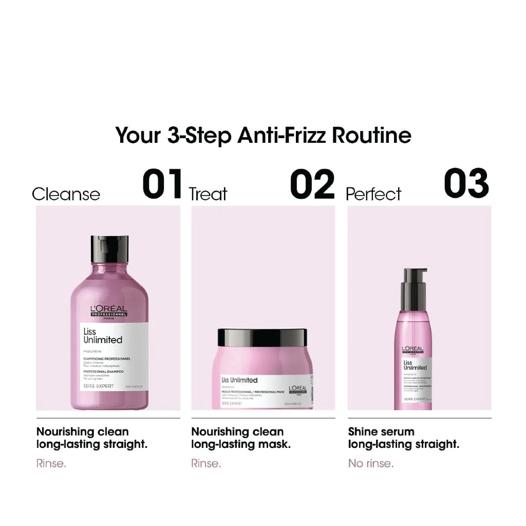 L'Oréal Serie Expert Primrose Oil Liss Unlimited Blow Drying Oil