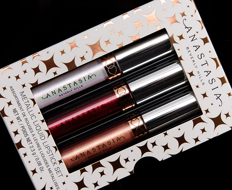 Anastasia Mini Metallic Liquid Lipstick Set