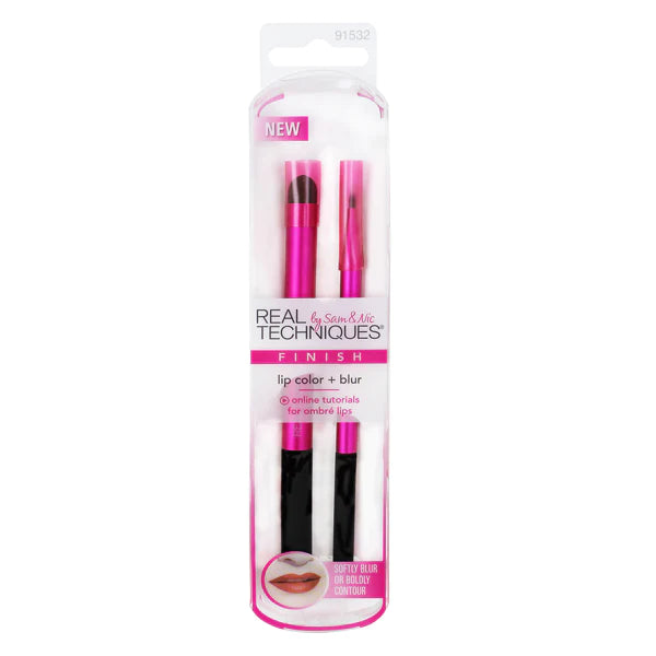 Real Techniques Lip Color & Blur Brush Set