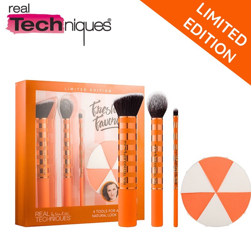 Real Techniques Fresh Face Favorites Brush Set (Limited Edition)