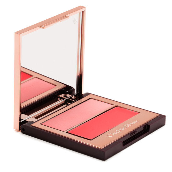 Charlotte Tilbury Pretty Youth Glow Filter & Cheek Hug Brush Set