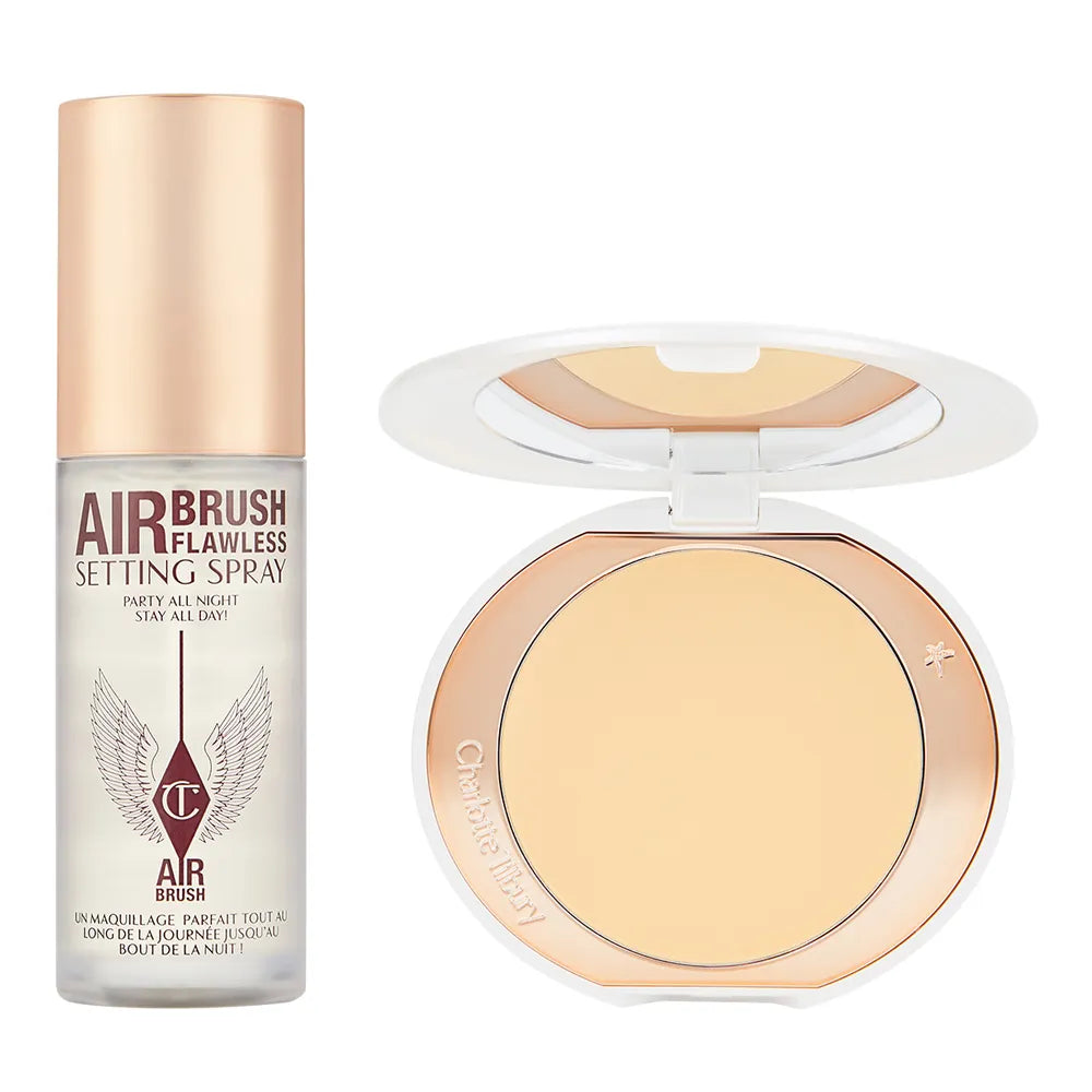 Charlotte Tilbury Airbrush Brightening Flawless Finish Set (Limited Edition)