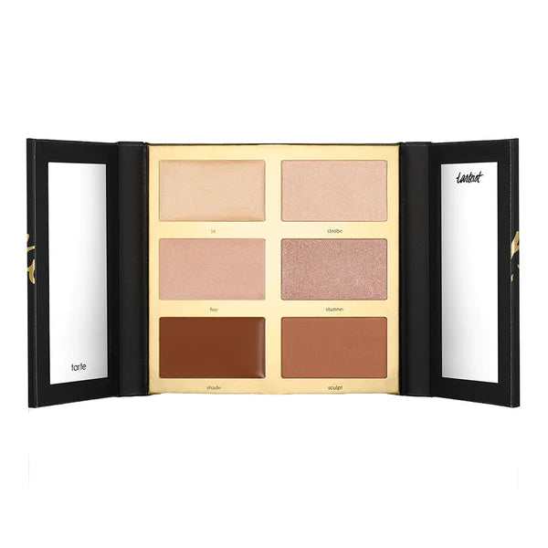 Tarte Tarteist Pro Glow Beauty (RED)efined Glow Highlight and Contour Palette (Limited Edition)