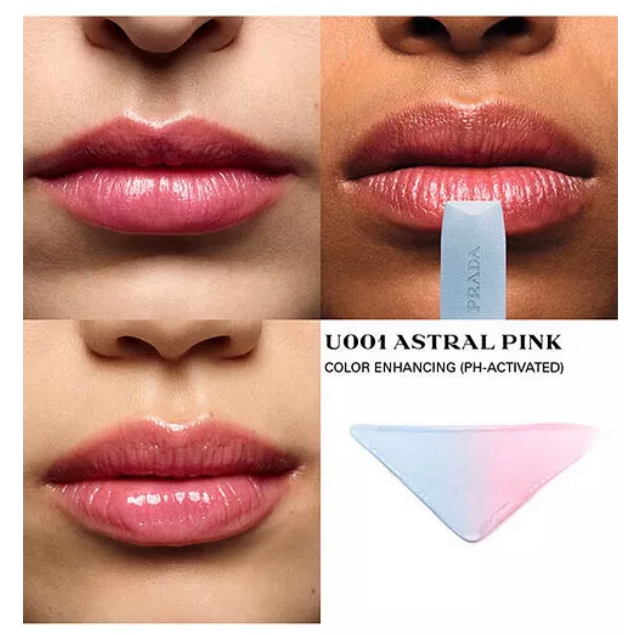 PRADA BEAUTY : 3-PCS MINI LIP BALM TRIO SET