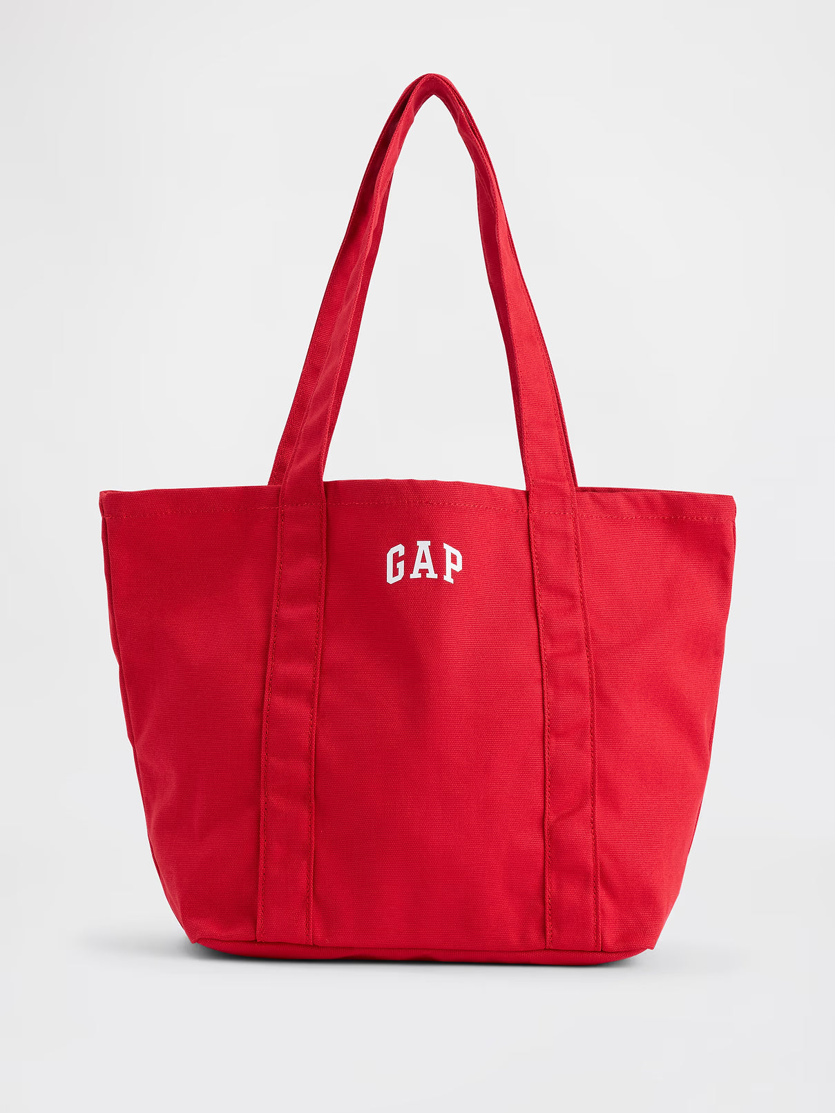 GAP : MINI GAP LOGO TOTE BAG in MODERN RED