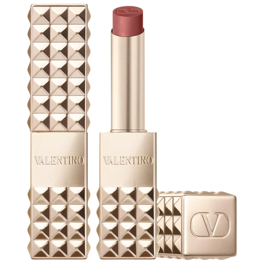 Valentino Spike Buttery Matte Lipstick in 134R COUTURE IN THE STREETS