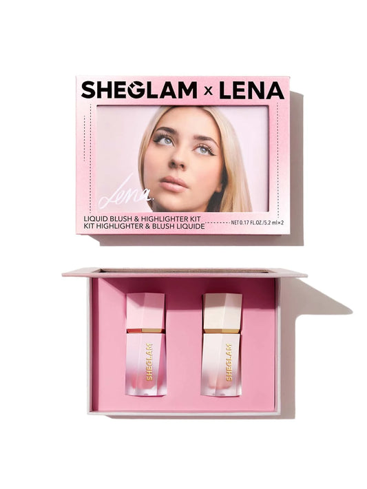 Sheglam Cosmetics X LENA Liquid Blush & Highlighter Kit