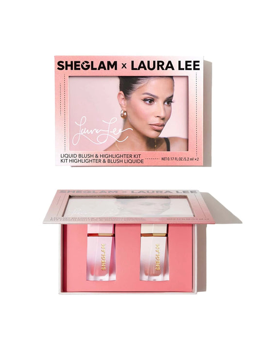 Sheglam Cosmetics X LAURA LEE Liquid Blush & Highlighter Kit