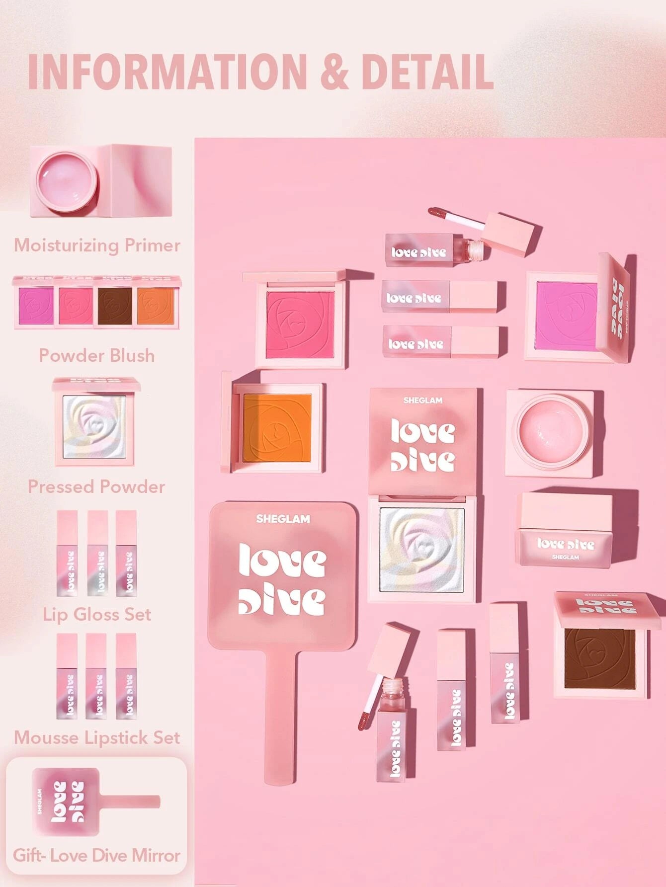 Sheglam Love Dive Collection Set (Limited Edition)