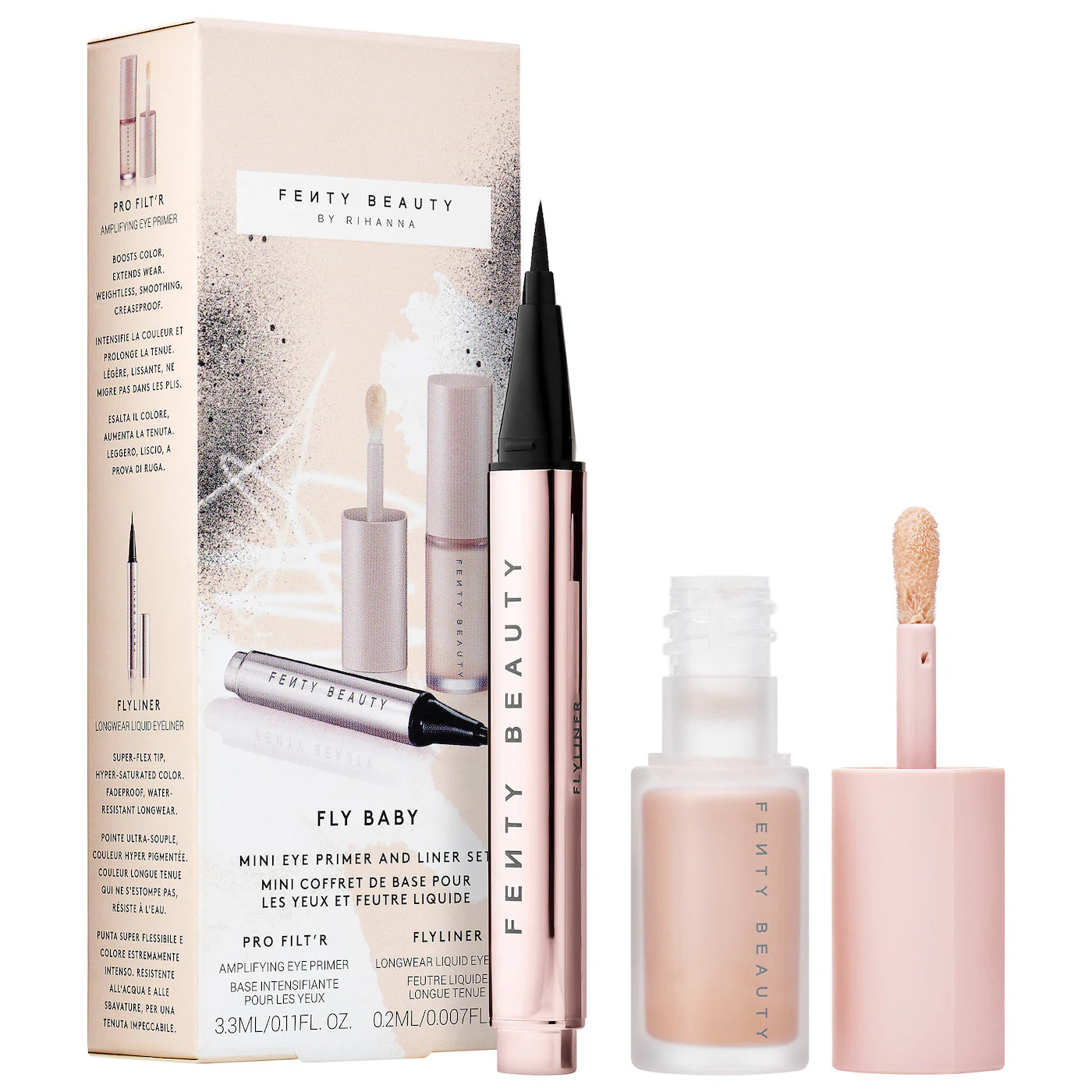 Fenty Beauty by Rihanna Fly Baby Mini Eye Primer and Liner Set (Limited Edition)