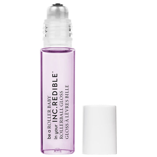 INC.redible Roller Baby Lip Gloss in Choose Your Happy (subtle lavender) - FULL SIZE