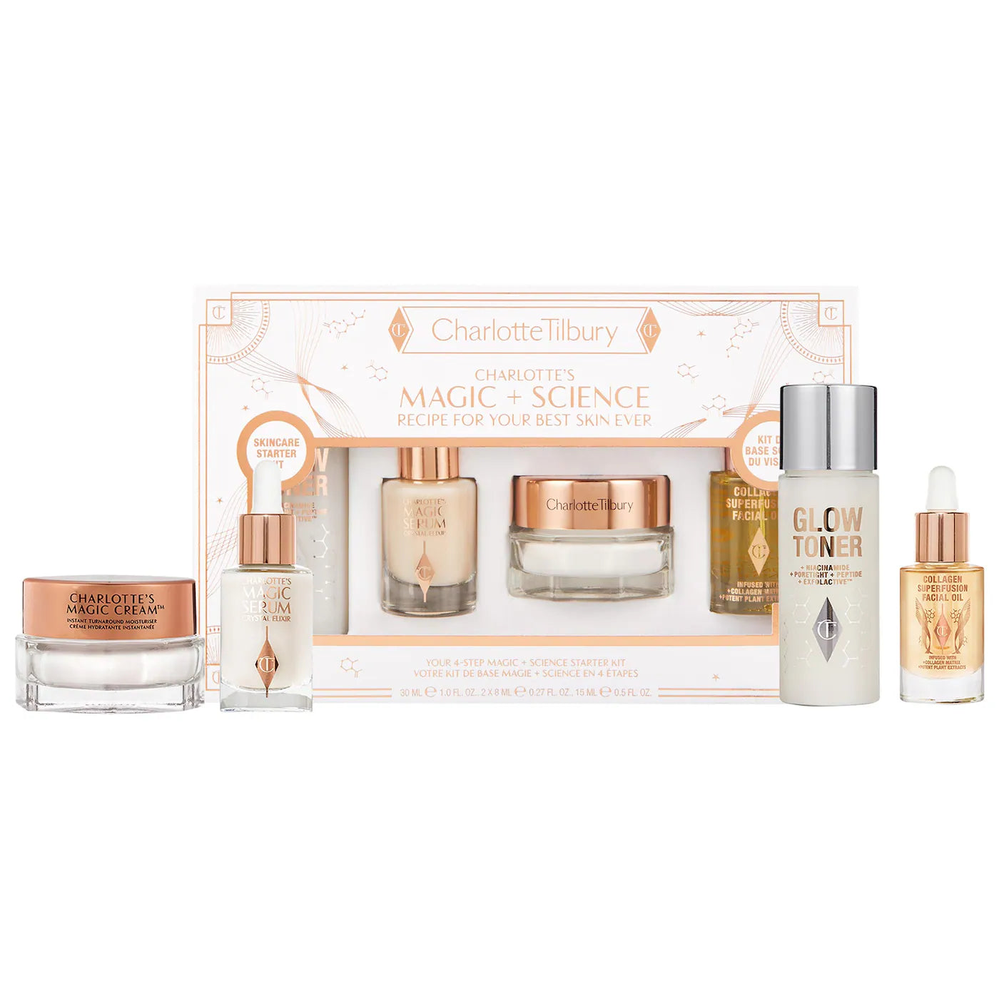 Charlotte Tilbury Charlotte's Magic + Science Recipe For Your Best Skin Ever