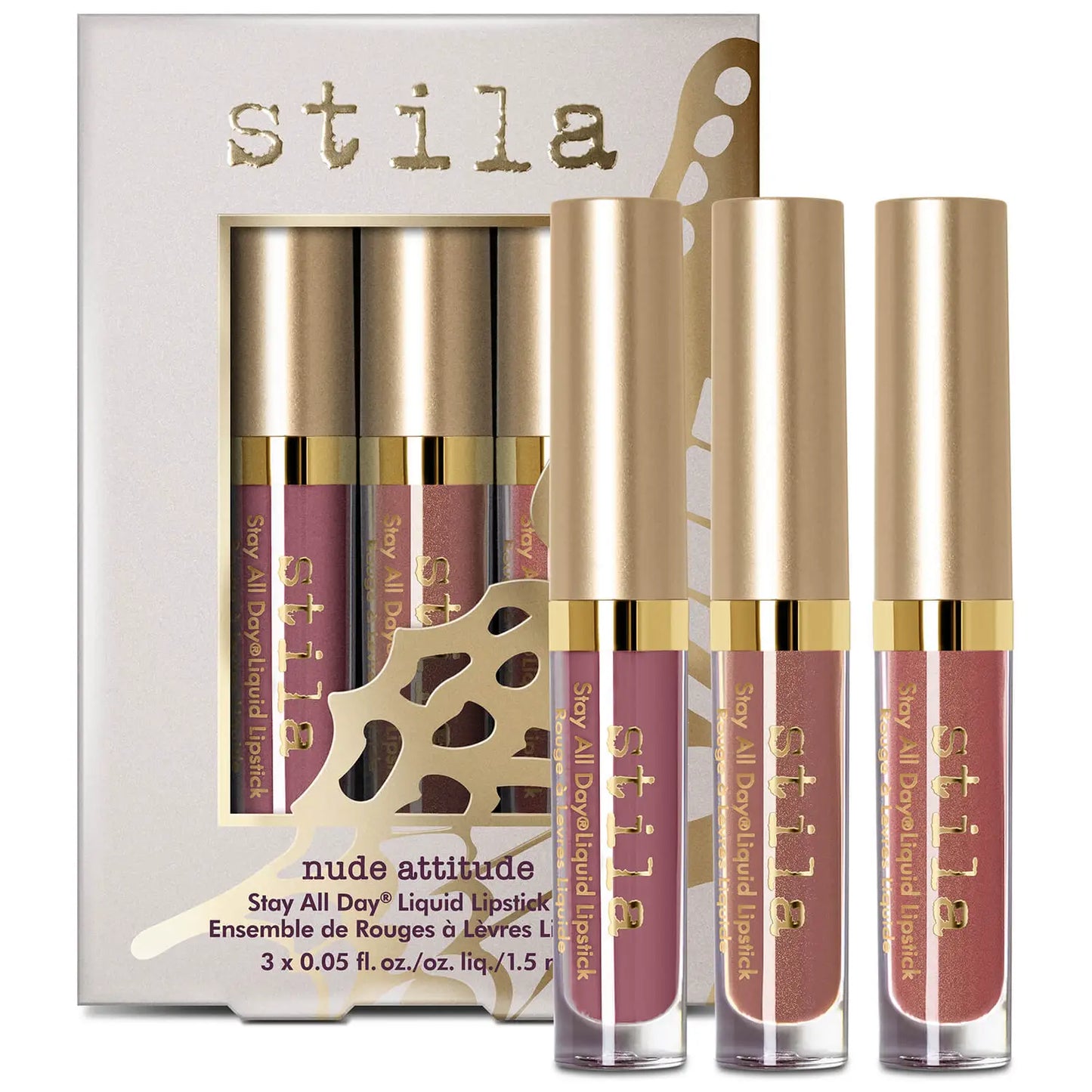 Stila Nude Attitude Stay All Day Lipstick Set