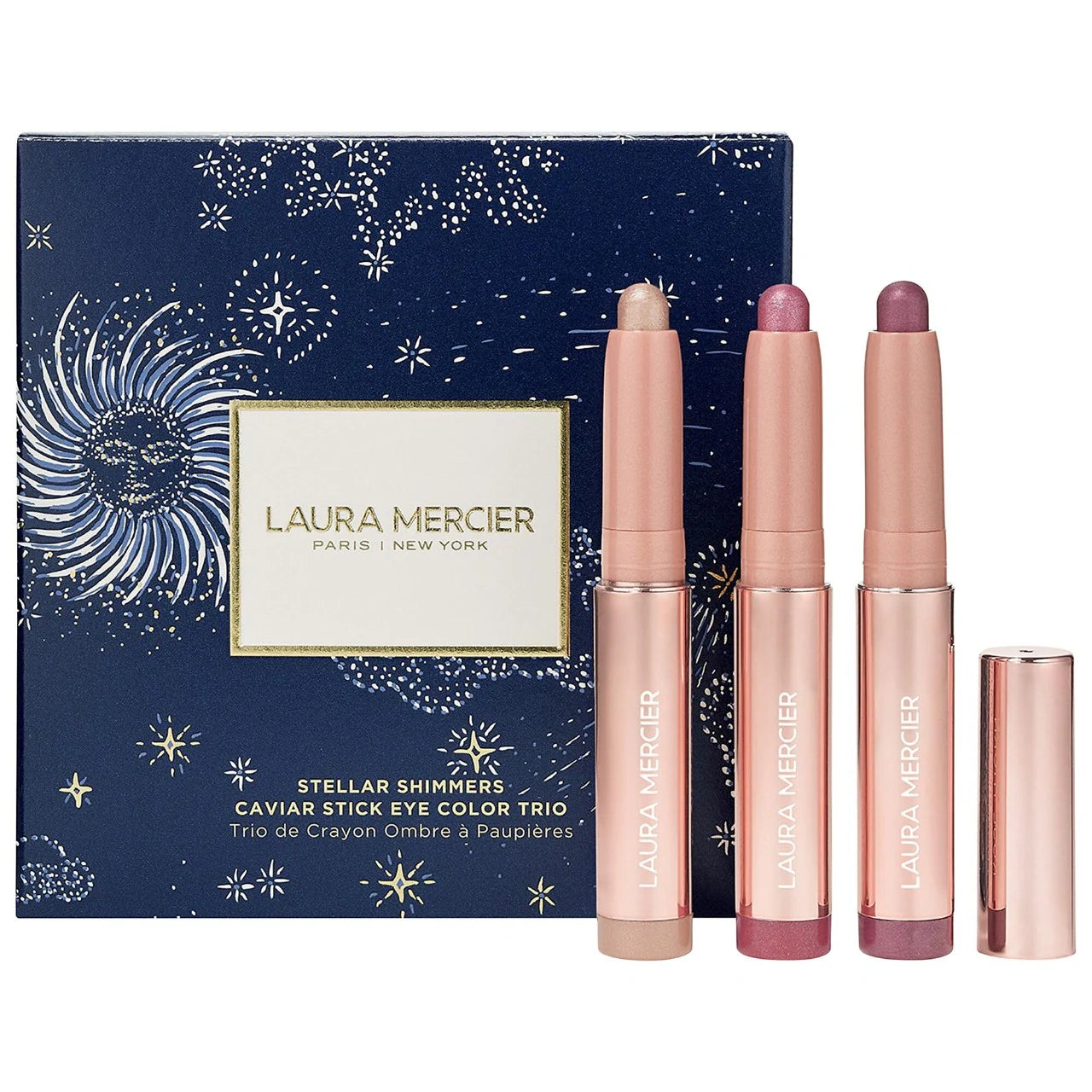 Laura Mercier Stellar Shimmer Mini Caviar Eyeshadow Stick Trio (Limited Edition)