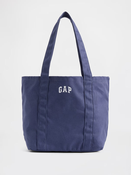 GAP : MINI GAP LOGO TOTE BAG in BLUE TRACK