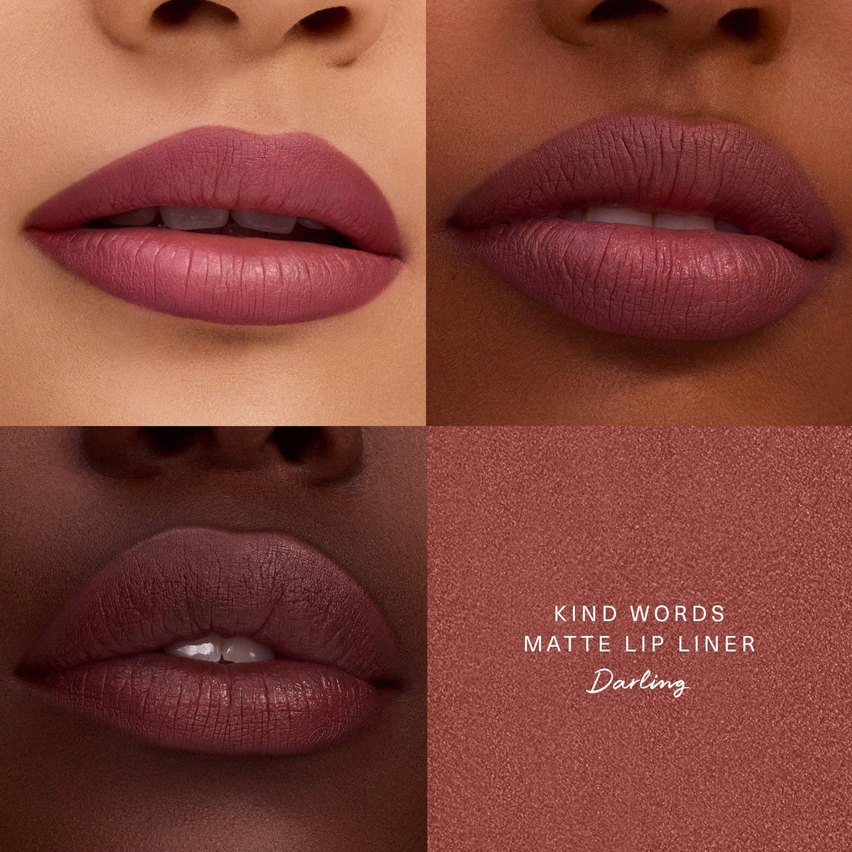 Rare Beauty Mauve Faves Lip Duo Makeup Gift Set
