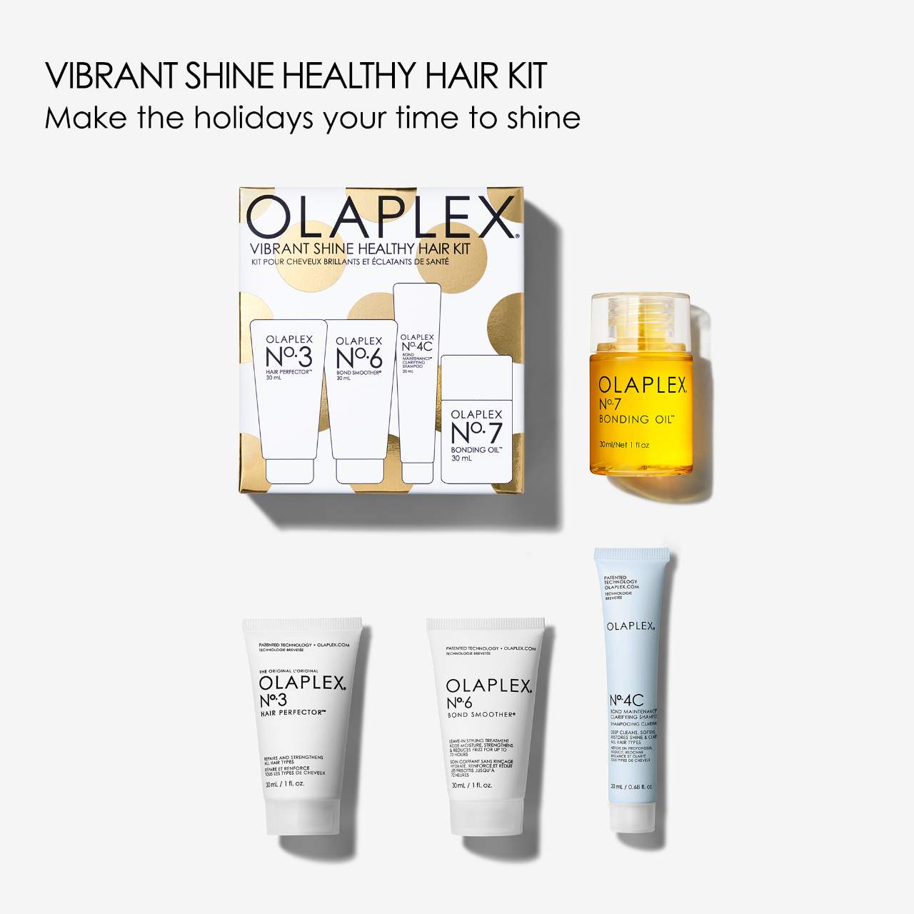 Olaplex Vibrant Shine Healthy Hair Kit (Limited Edition)