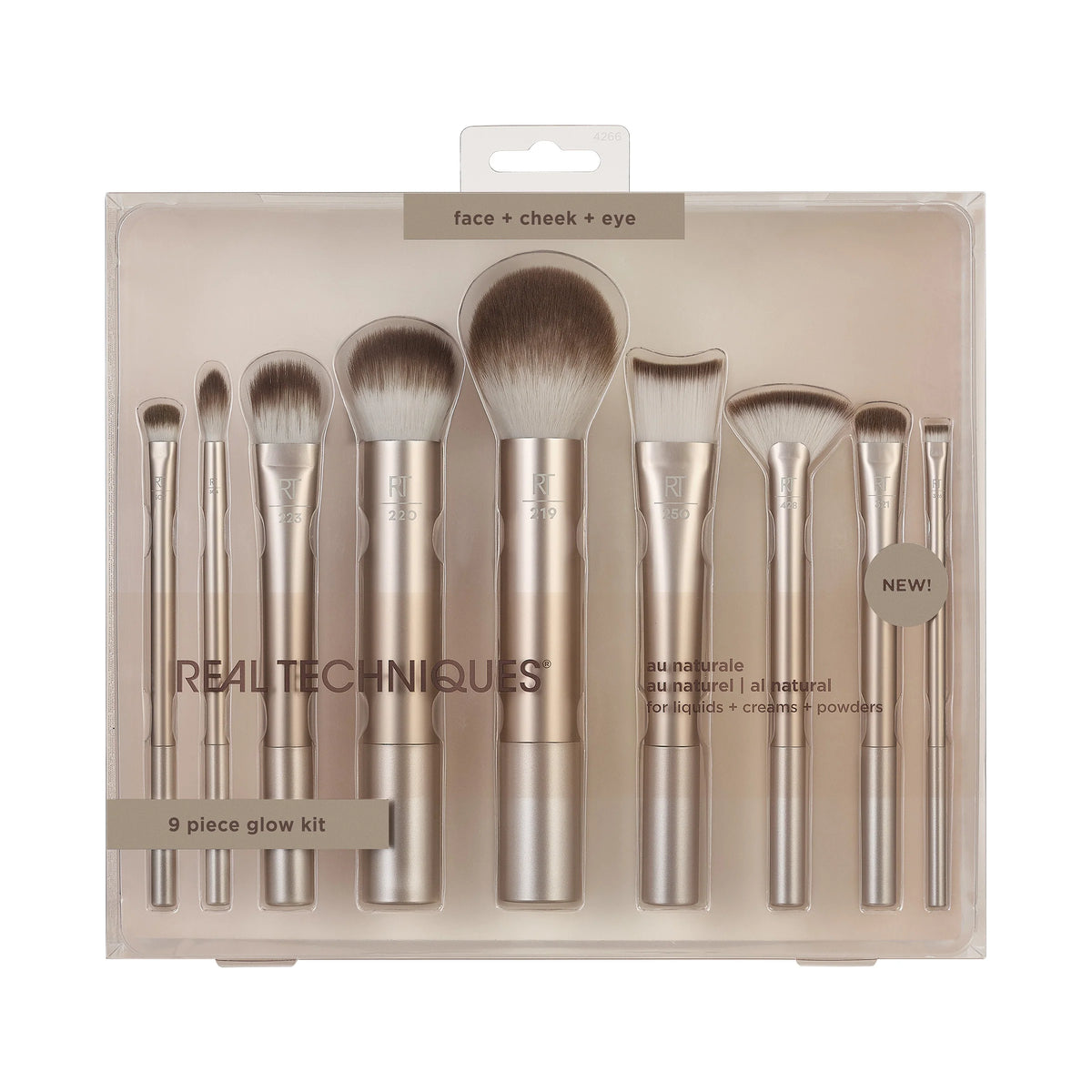 Real Techniques Au Naturale Makeup Brush Set