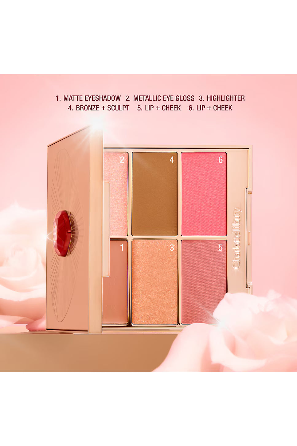 Charlotte Tilbury : Love at First Swipe Face Palette