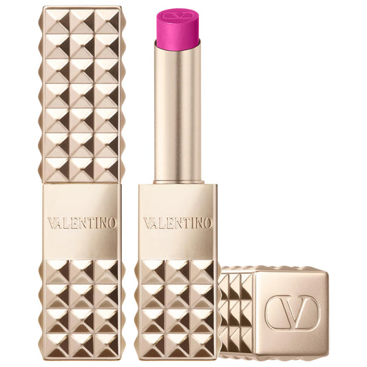 Valentino Spike Buttery Matte Lipstick in 302R PINK is PUNK