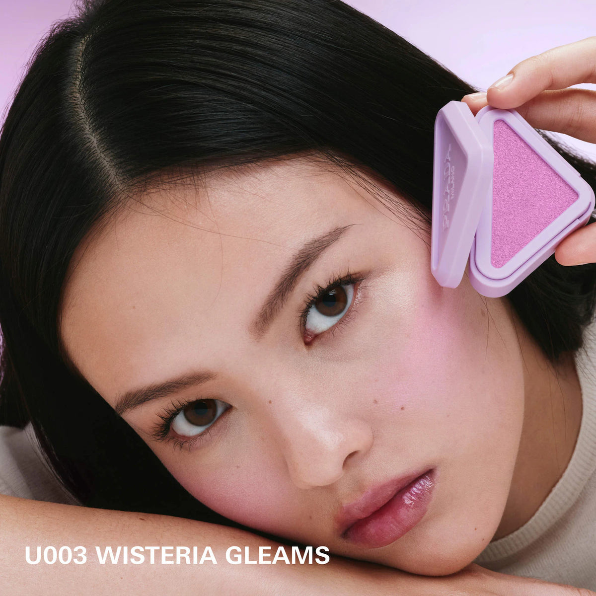 Prada Beauty Touch Cream-To-Powder Soft Blur Longwear Blush in Wisteria Lilac