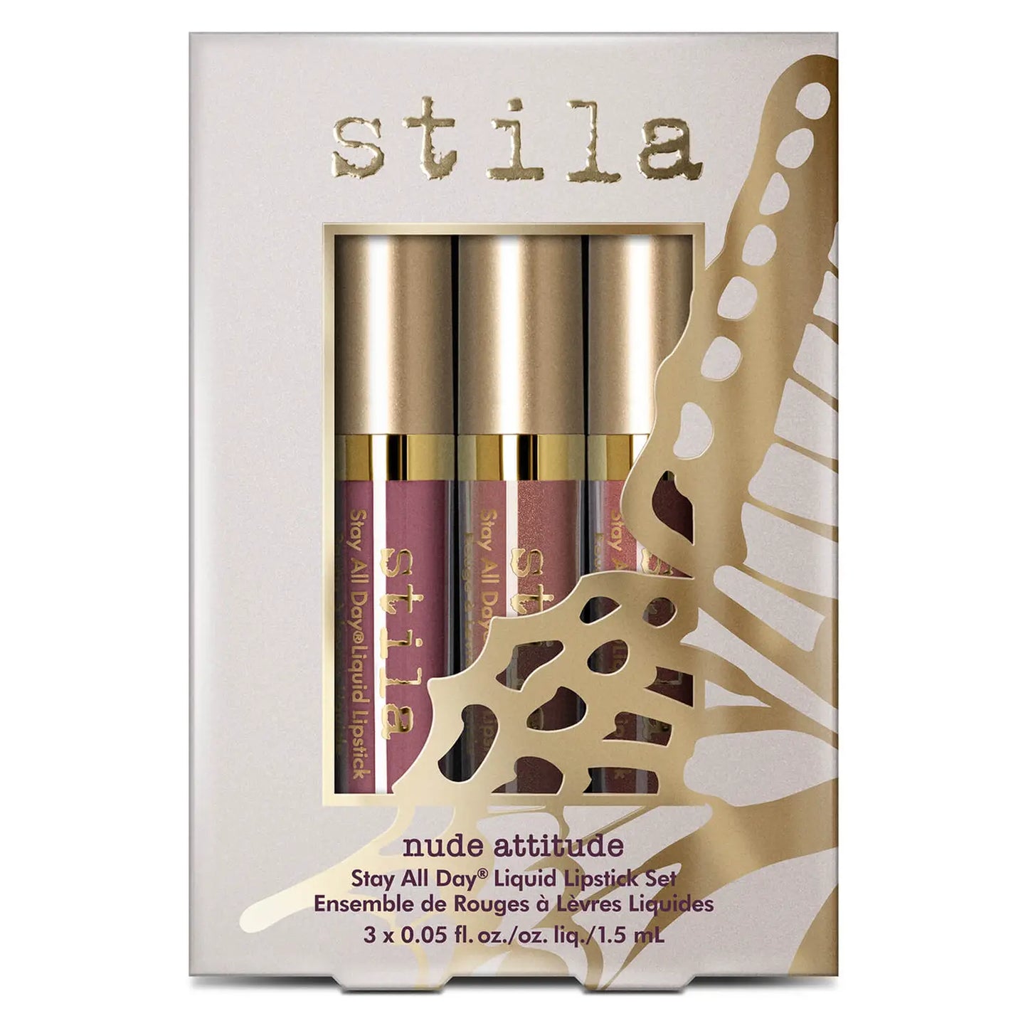 Stila Nude Attitude Stay All Day Lipstick Set