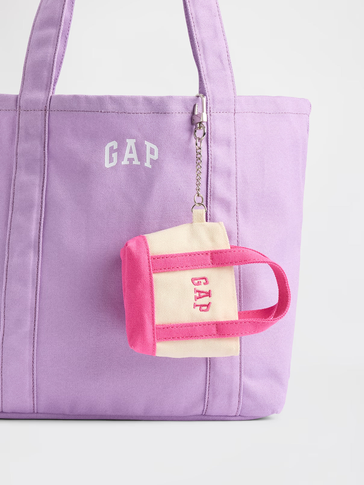 GAP : MINI GAP LOGO TOTE BAG in SUMMER PURPLE PLUM