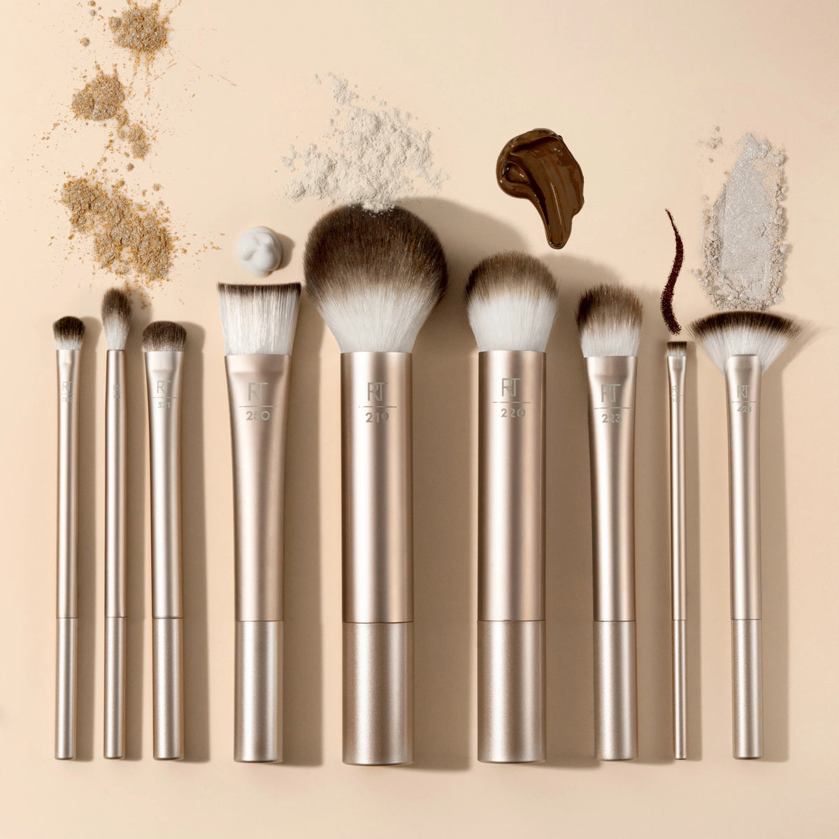 Real Techniques Au Naturale Makeup Brush Set
