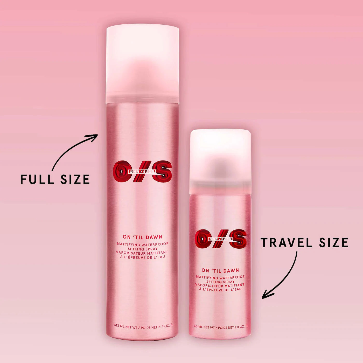 ONE/SIZE by Patrick Starrr Mini On 'Til Dawn Mattifying Waterproof Setting Spray