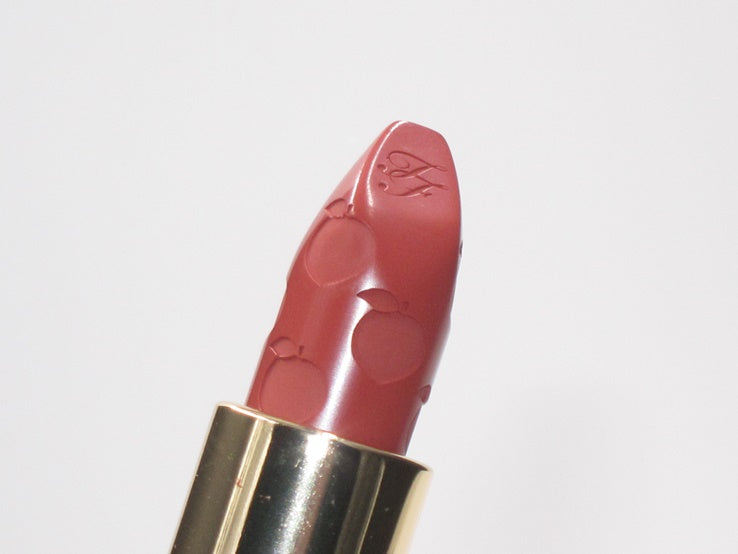 Too Faced Peach Kiss Moisture Matte Long Wear Lipstick—Peaches and Cream Collection in Sex On The Peach (spiced mauve) - TRAVEL SIZE