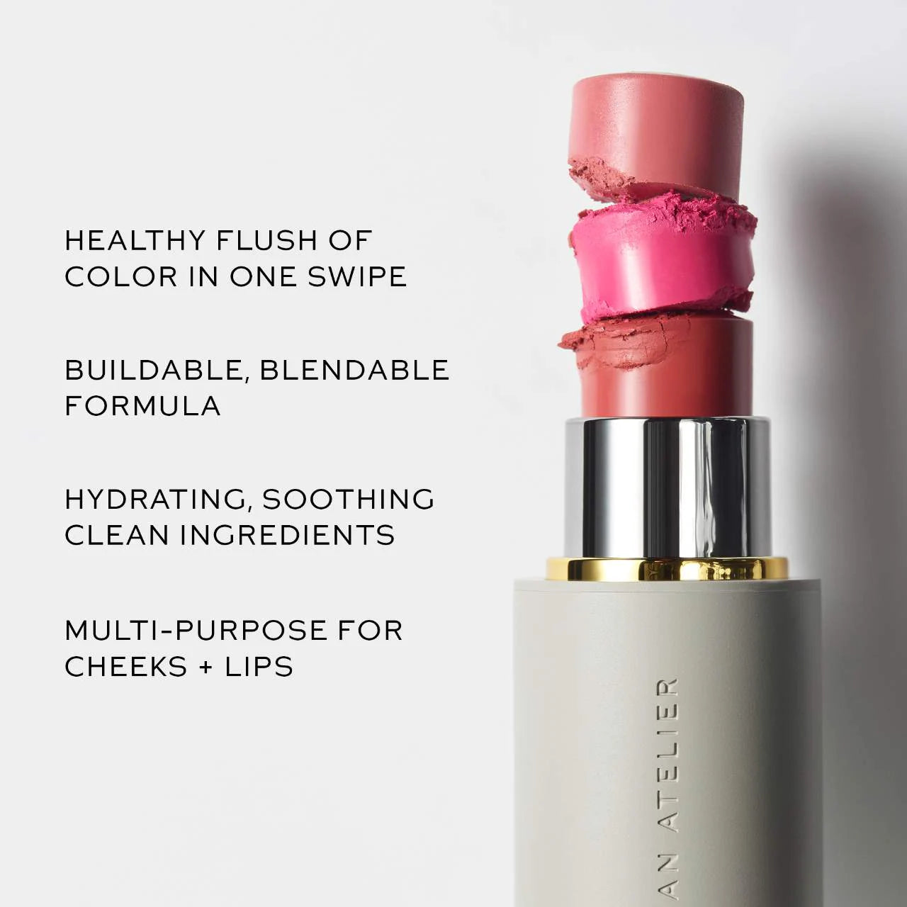 Westman Atelier Baby Cheeks Lip + Cheek Cream Blush Stick