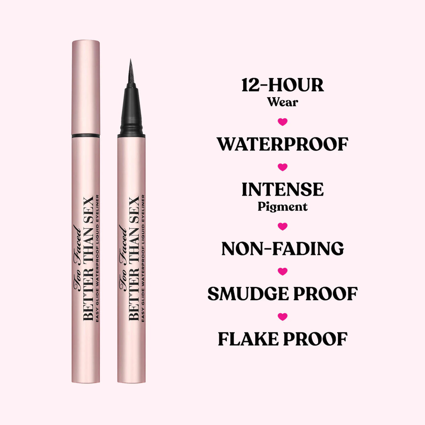 Too Faced  Better Than Sex Easy Glide Waterproof Liquid Eyeliner