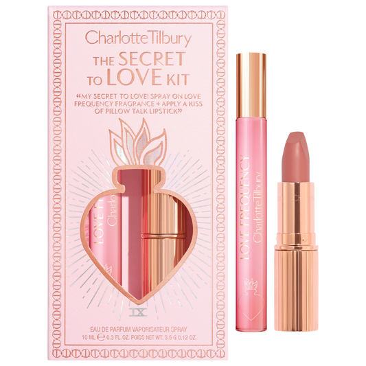 Charlotte Tilbury The Secret to Love Perfume and Lipstick Set