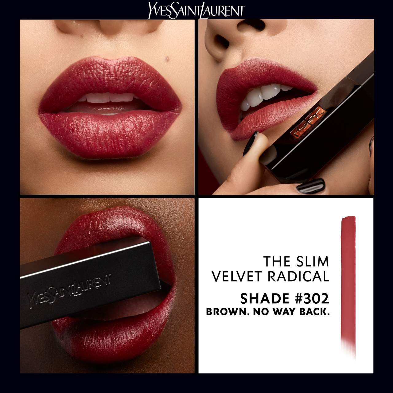 Yves Saint Laurent 10-Piece Lipstick Showroom Vault (Limited Edition)