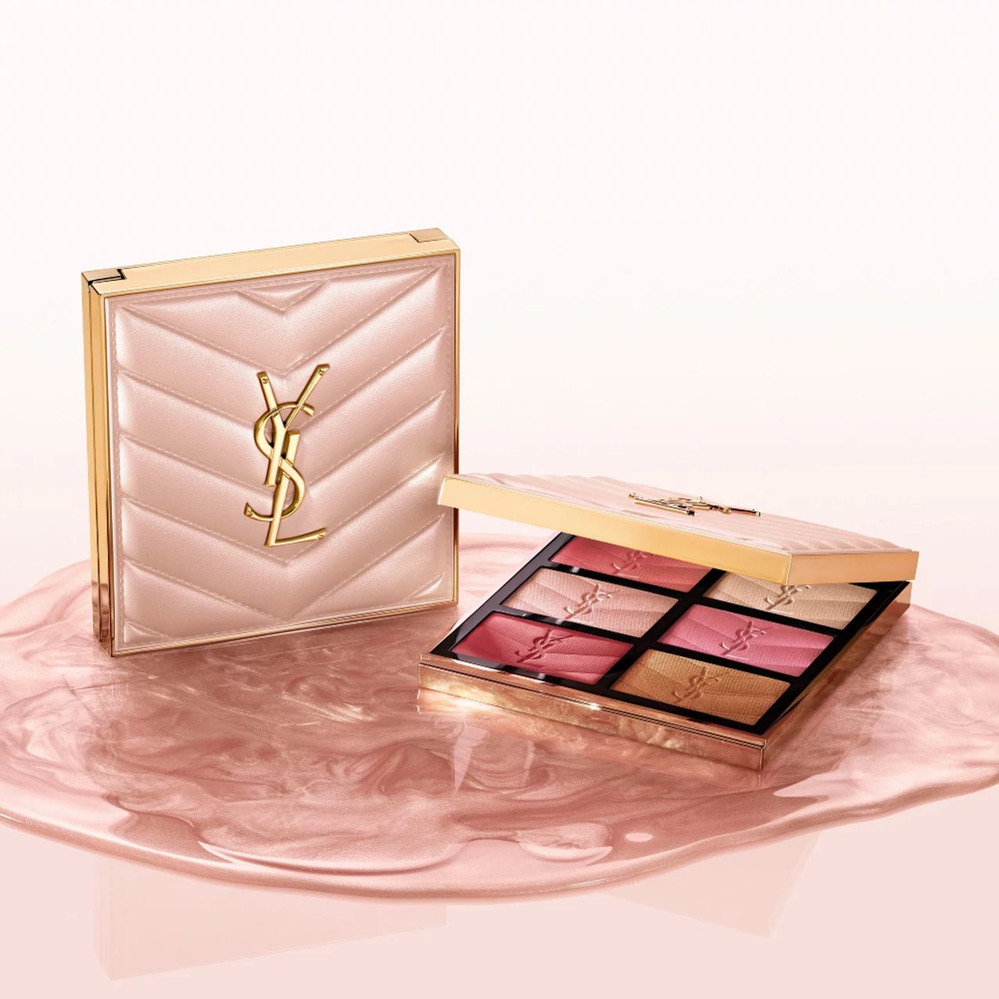 YSL : GOLDEN OASIS COUTURE FACE PALETTE (Limited Edition)
