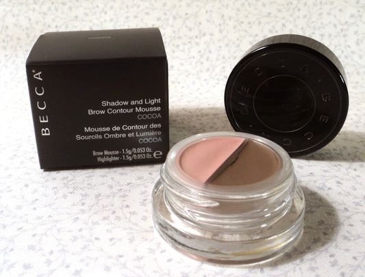 Becca Shadow and Light Brow Contour Mousse in COCOA