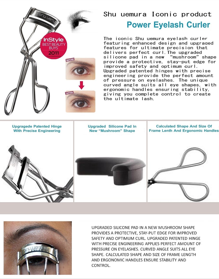 Ergonomic Eyelash Curler