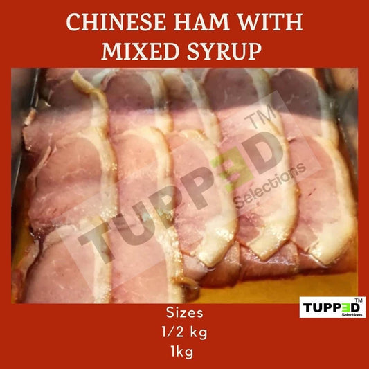 Excelente CHINESE HAM SLICED with MIXED SYRUP