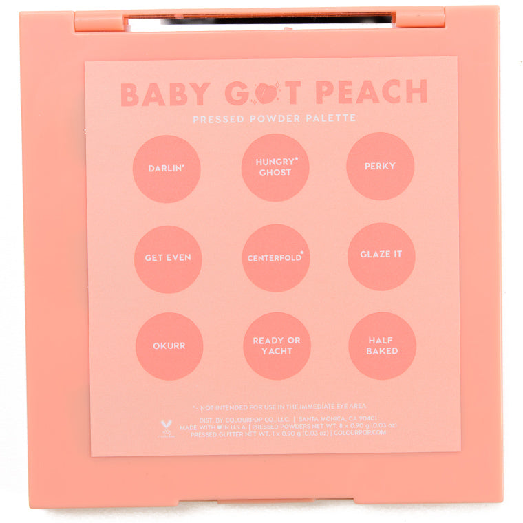Colourpop BABY GOT PEACH Eyeshadow Palette