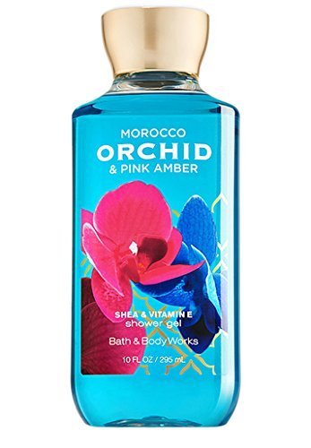 Bath & Body Works Body Shower Gel - MOROCCO ORCHID AND PINK AMBER 295ML