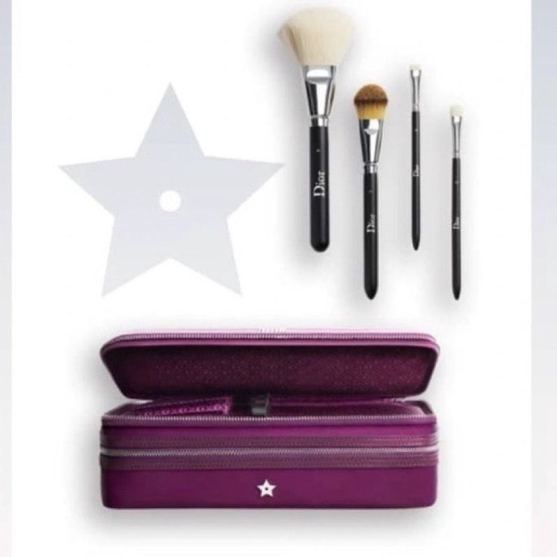 Dior Backstage Makeup Brush Set with Travel Vanity Case