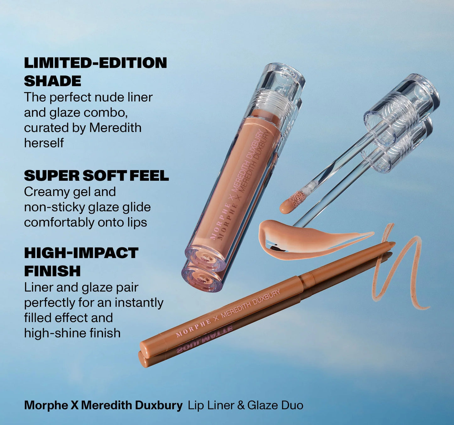 Morphe x Meredith Duxbury Lip Liner & Glaze Duo Kit