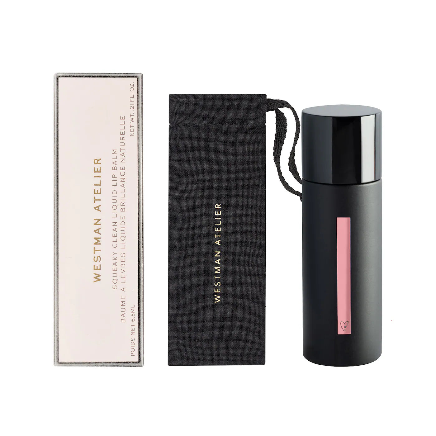 Westman Atelier Squeaky Clean Liquid Lip Hydrating Lip Balm