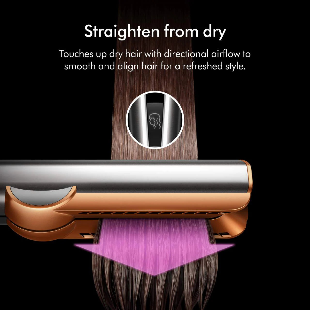 Dyson Special Edition Airstrait™ Straightener in Strawberry Bronze