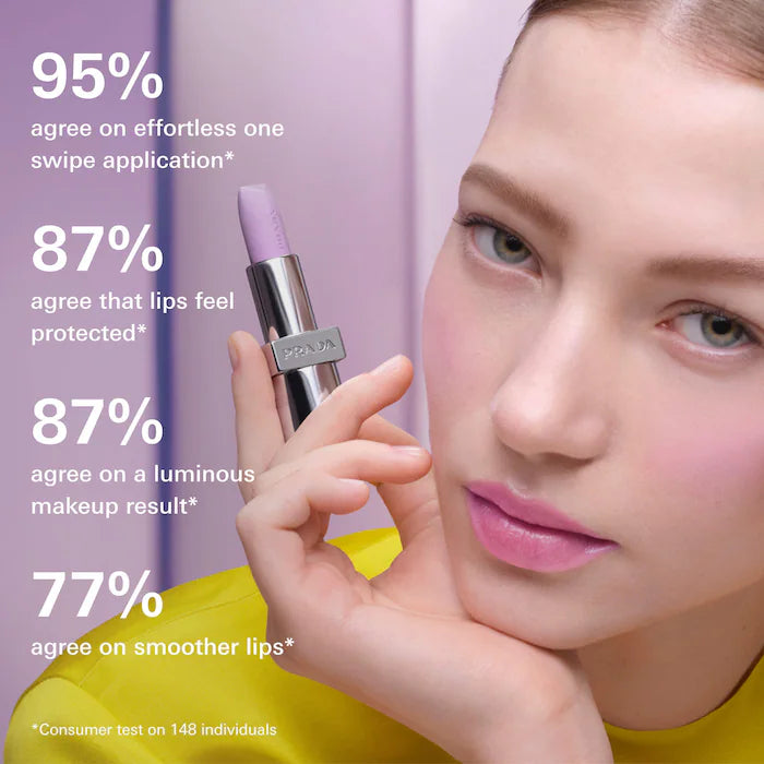 Prada Beauty Hydrating Lip Balm in Wisteria Gleams