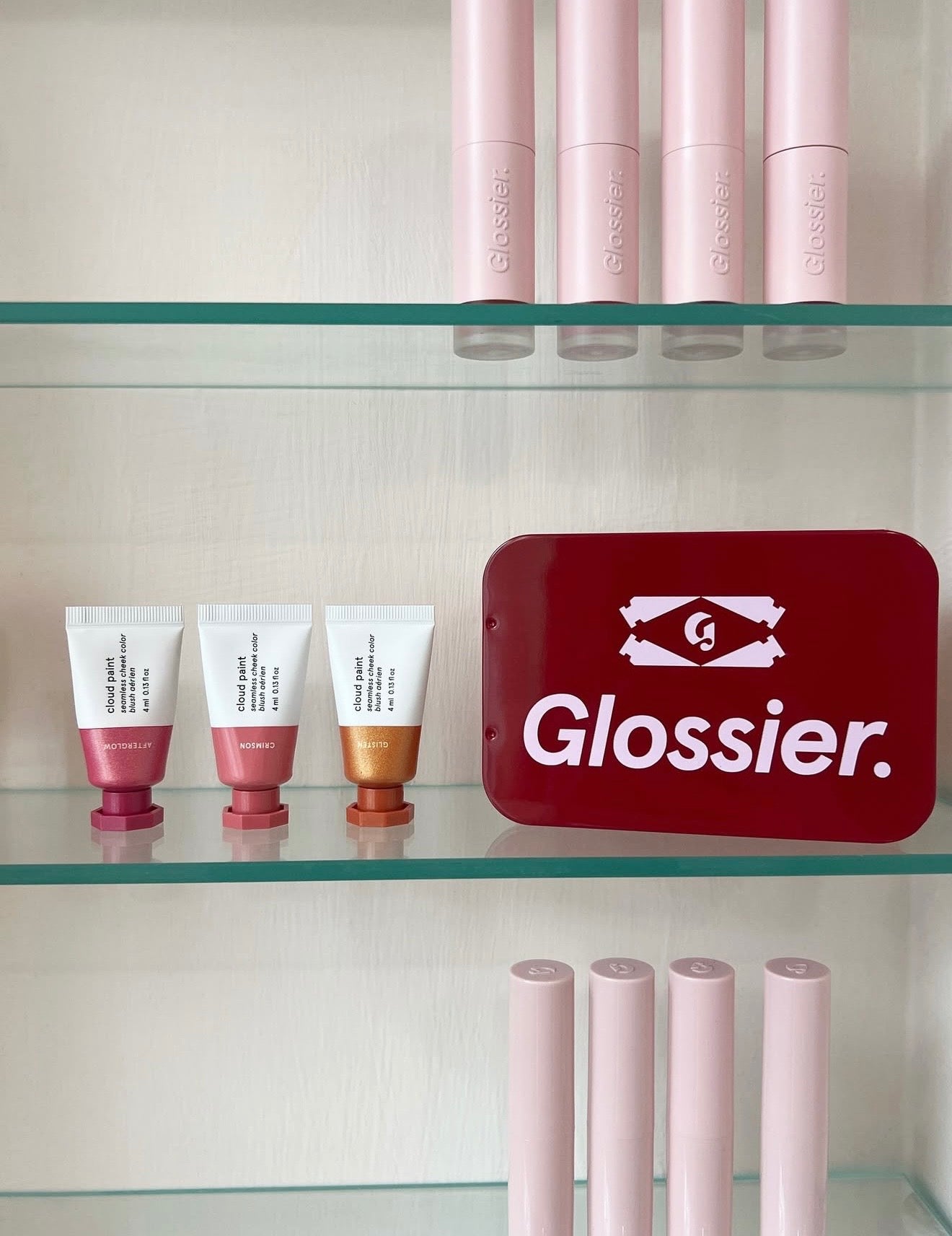 GLOSSIER : MINI CLOUD PAINT TRIO