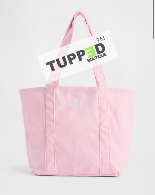 GAP : MINI GAP LOGO TOTE BAG in PRIMROSE PINK