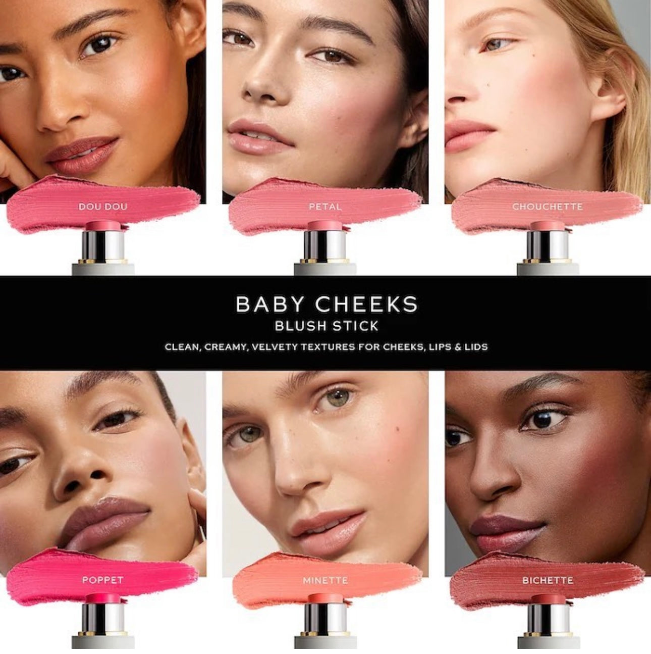 Westman Atelier Baby Cheeks Lip + Cheek Cream Blush Stick